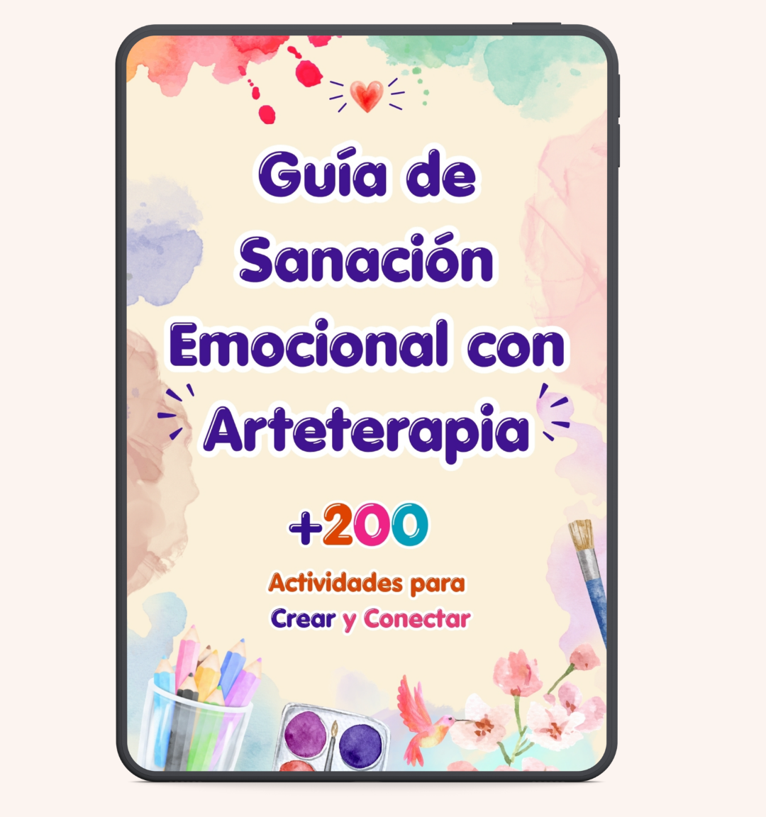 Guía de Sanación Emocional con Arteterapia