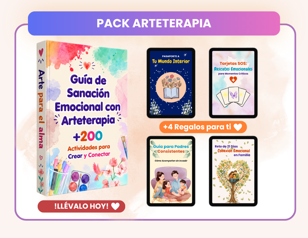 Guía de Sanación Emocional con Arteterapia