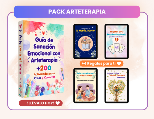 Guía de Sanación Emocional con Arteterapia
